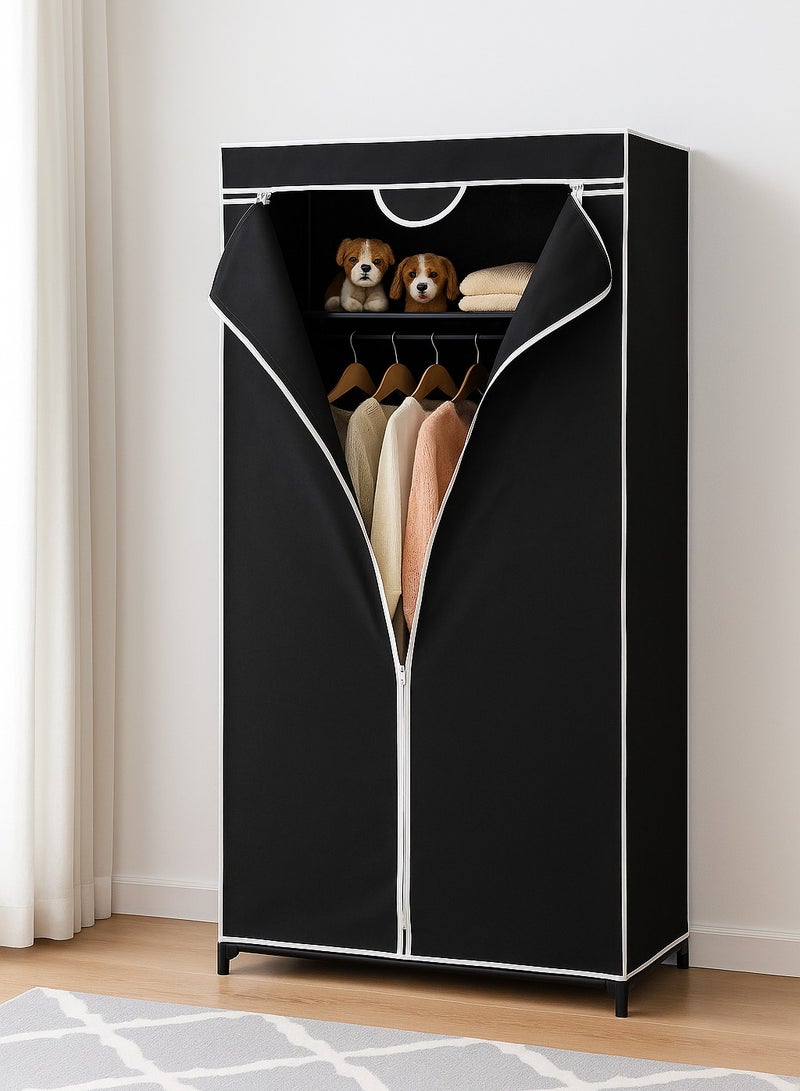 Roman Gifts CASART Fabric Wardrobe – Portable Elegance Meets Functional Design | Dust-Proof, Lightweight Freestanding Clothing Organizer with Refined Craftsmanship - Image 2