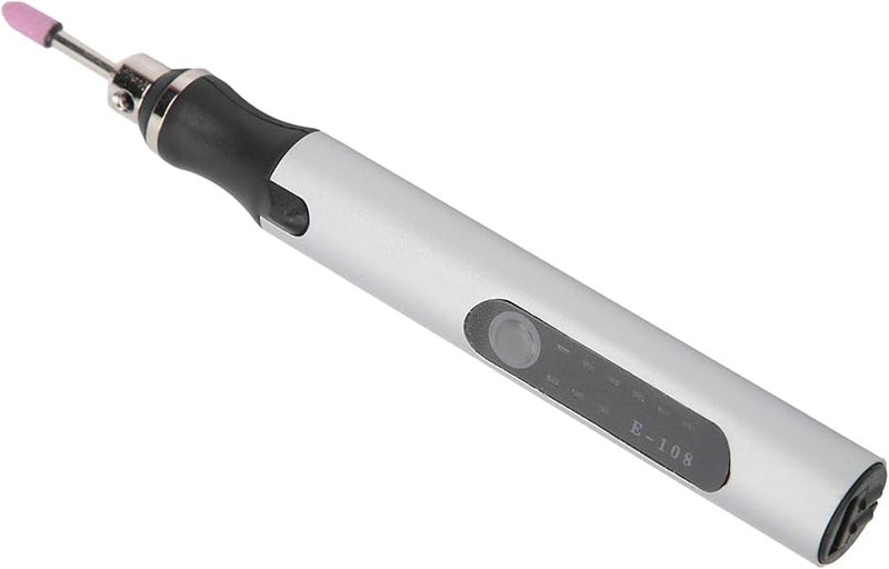 Fydun Electric Engraver Pen DIY Vibro Engraving Tool Kit With Silver Accessories - Image 2