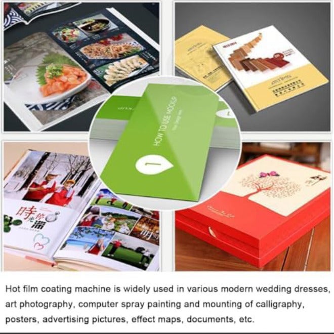 Electronic Thermal Laminator Machine with Digital Display and Temperature Control for Office Use, Single and Dual Sided Laminating,V350 - Image 2