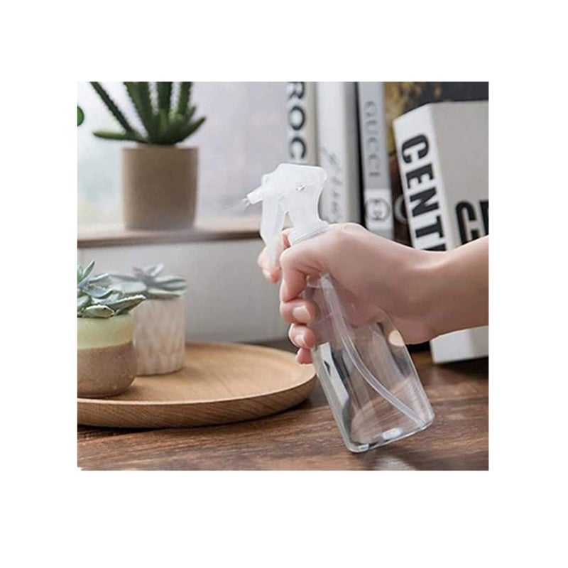 SOLARAE Clear Plastic Spray Bottles, Misting Spray Bottle, Misting Bottle, Clear Iron Spray Bottle, Leak-proof Water Spray Bottle Hair Sprayer Empty Spray Bottles 2PCS 200ml - Image 4