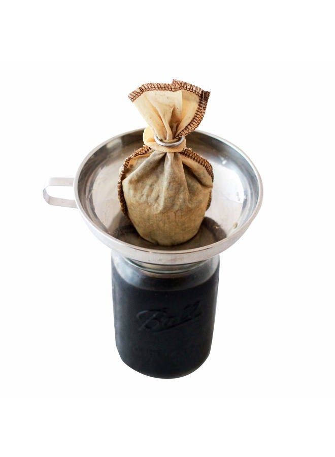 CoffeeSock Cold Brew Coffee Model CB64 Organic Cotton Cloth Filter - Image 5