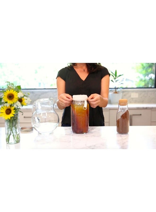 CoffeeSock Cold Brew Coffee Model CB64 Organic Cotton Cloth Filter - Image 2