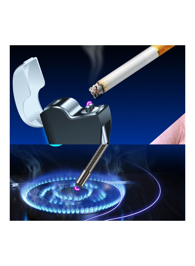 ولاعة سجائر بإشعال إلكتروني بمنفذ USB 14.8 x 3.2 x 6.8سم - Image 4