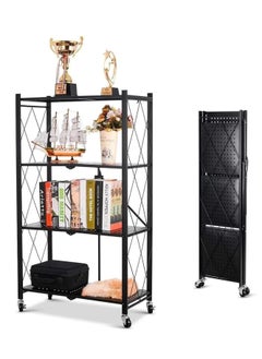 Storage Organizer 4-Tier Shelves – UAE's #1 Foldable Kitchen Storage Organizer – Multipurpose Rack for Kitchen & Living Room - pzsku/ZFC34CC0956FA56F91224Z/45/_/1737848069/7bfe3cdd-b8aa-4a7b-8d48-826ae02a8301