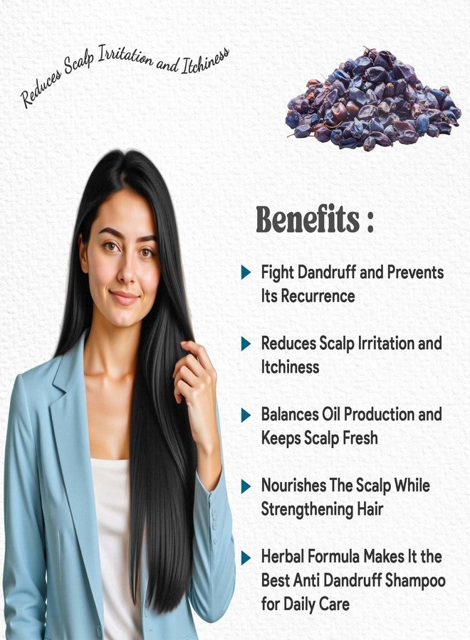 LA'BANGERRY Anti Dandruff Shampoo Enriched with Hibiscus & Lawsonia Alba | Herbal Scalp Cleanser for Flake-Free, Healthy Hair For Men & Women, All Hair Types - 250ml - Image 3