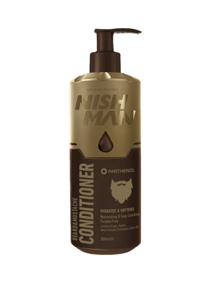 NISHMAN Beard & Mustache Cream Conditioner 200ml