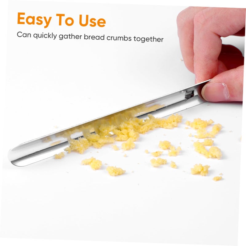 Stainless Steel Crumb Scraper Kit 5Pcs Portable Tabletop Cleaner for Restaurant Cafe Home Kitchen - Image 5