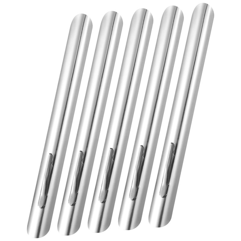 Stainless Steel Crumb Scraper Kit 5Pcs Portable Tabletop Cleaner for Restaurant Cafe Home Kitchen - Image 2