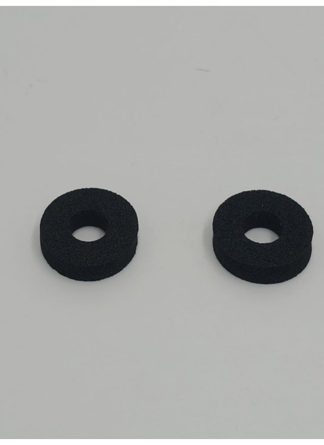 Generic - LegionGoPS4PS5PROXBOXROGPSPortal Rocker Feel Enhancement Buffer Ring Large Quantity Discount-Product Color:A Pair Of Black Soft - Image 1