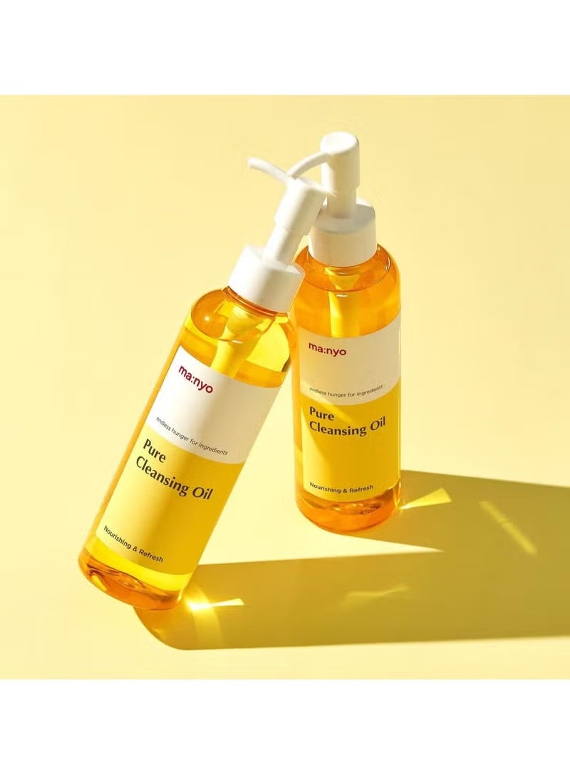 ma:nyo Pure Cleansing Oil Korean Facial Cleanser, Blackhead Melting, Daily Makeup Removal with Argan Oil, for Women Korean Skin care 6.7 fl oz (1 Pack) - Image 4
