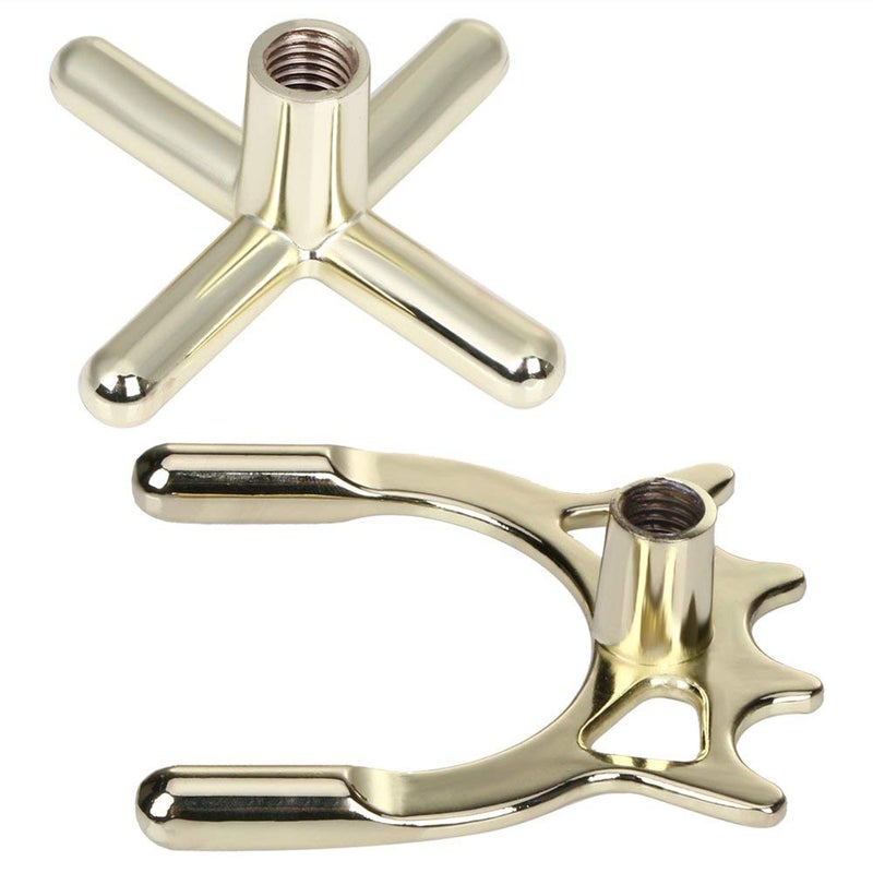 KBA Combo of Snooker & Billiard Table Rest and Spider Brass - Image 1