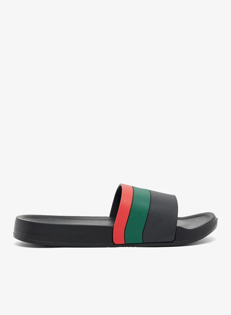 Seventy Five Colour Block Casual Slides