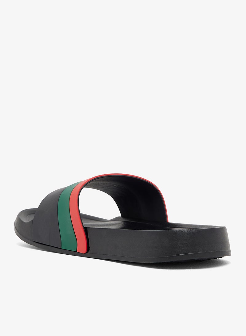 Seventy Five Colour Block Casual Slides - Image 2