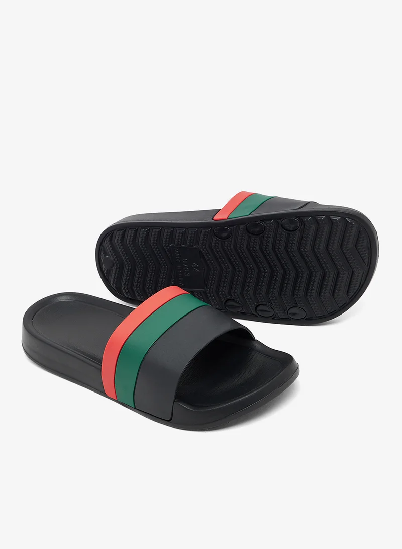 Seventy Five Colour Block Casual Slides