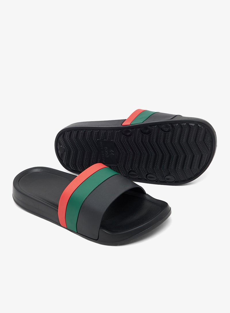 Seventy Five Colour Block Casual Slides - Image 3