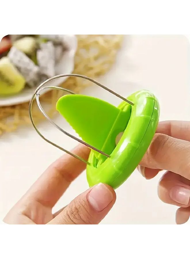 ABS Manual Kiwi Cutter Peeler 1pc Non Electric Kitchen Gadget For Outdoor Cooking - Image 3