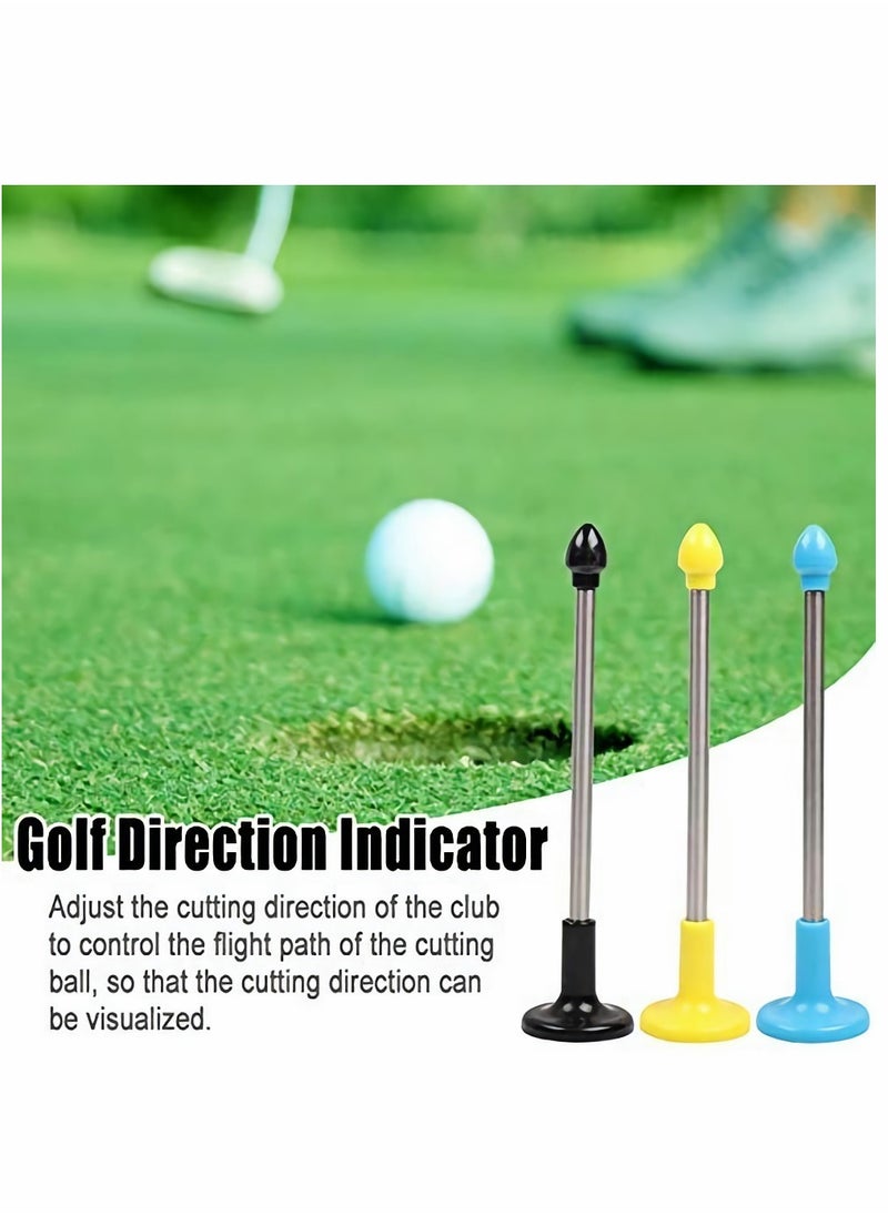 SYOSI - Golf Alignment Sticks, Magnetic Club Alignment Rods, Demonstrates Correct Golf Swing Aim, Visualize and Align Your Golf Shot, Magnet Lie Angle Tool - Image 1
