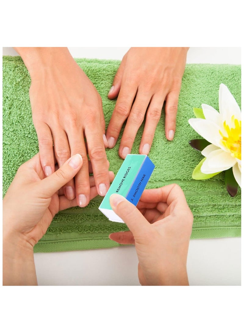 ORiTi 5-Piece Nail Buffer Block Pink/Blue/Green - Image 5