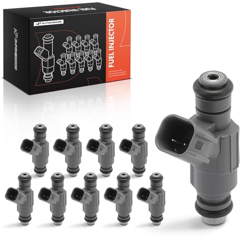 A-Premium APremium Fuel Injectors Set of 10 Compatible with Dodge Ram 25003500 19982003 80L Replace 53031571 RL031571 - Image 1
