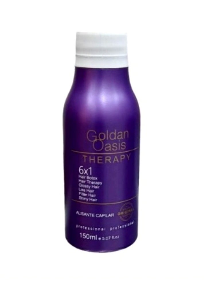 Golden Oasis Therapy 6×1 Hair Botox Hair Therapy Glossy Liss Hair Filter Hair Shiny Hair 150 ml  - Image 1