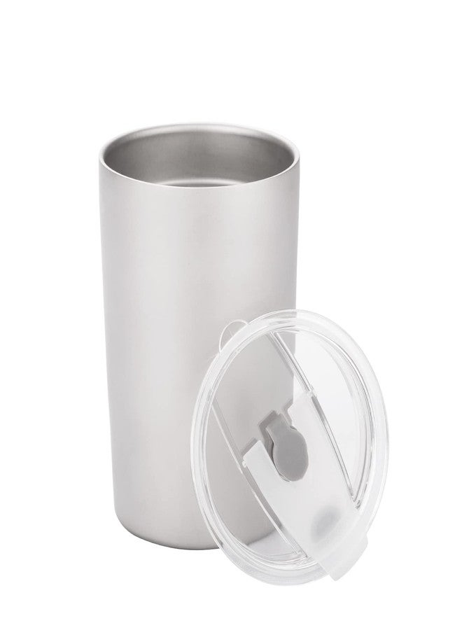 SILVERANT Titanium Ultralight 400ml/13.53 fl oz Double Wall Coffee Cup With Titanium Straw & Drawstring Case - Image 3