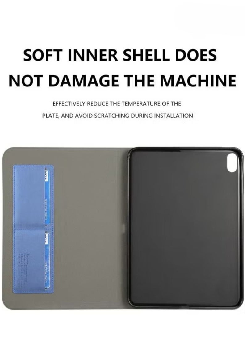 ELTRAZONE Smart Magnetic Folding Flip Cover Case for Apple iPad 5/6/Air/Air 2 (9.7 inch) – Royal Blue - Image 4