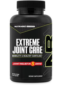 NutraBio - Extreme Joint Care 120 Capsules  - Image 1
