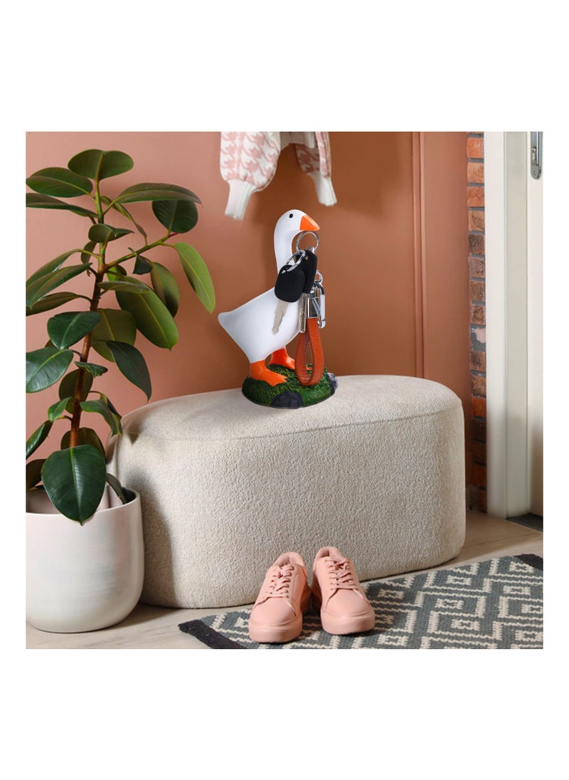 SYOSI Goose Magnetic Key Holder Aesthetic Desk Accessory for Room Decor Kawaii Vibes Convenient Bedroom Gadgets Porch Gifts friends  - Image 2