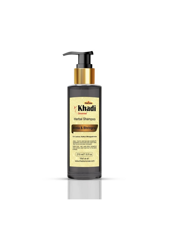 Khadi Omorose Ayurvedic Amla & Bhringraj Shampoo, 210 ml - Image 5