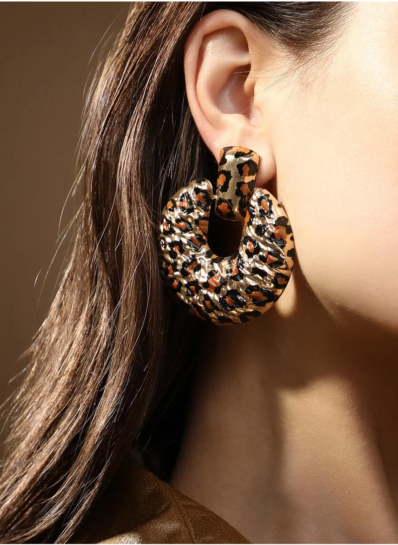 سوهي Women's The Wildstroke Drop Earrings