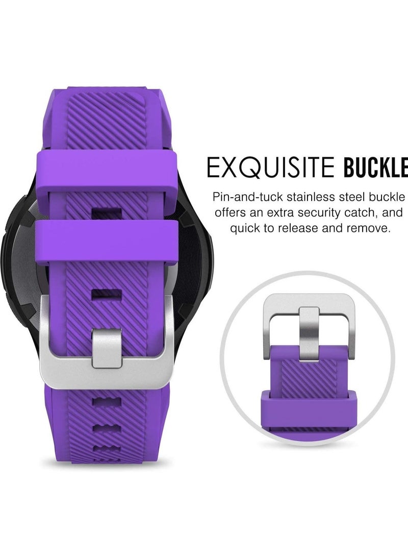 Soft Silicone Watch Band Compatible With Samsung Galaxy Watch 3 Gear S3 Frontier Amazfit Bip/Active Huawei Watch Gt 2/2E Bracelet - Image 2