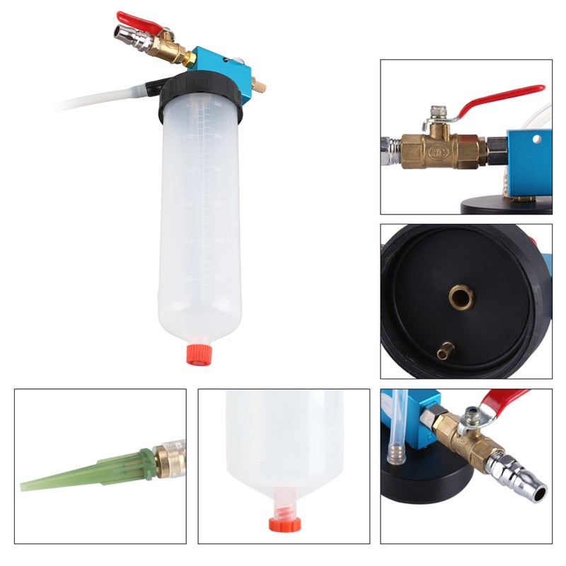 Automotive Pumping Oil Kit: White, Easy To Operate, Highly Flexible Acid-Alkali Resistant Transparent Hose - Clean Environmentally Friendly Drain Kit for Cars, Trucks, Engineering Vehicles - Image 3