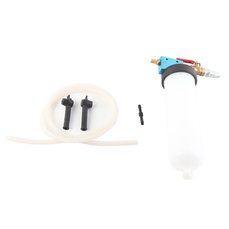 Automotive Pumping Oil Kit: White, Easy To Operate, Highly Flexible Acid-Alkali Resistant Transparent Hose - Clean Environmentally Friendly Drain Kit for Cars, Trucks, Engineering Vehicles - Image 1