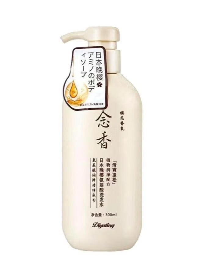 شامبو ساكورا الياباني لنمو الشعر ومنع تساقط الشعر وازالة القشرة - 300 مل