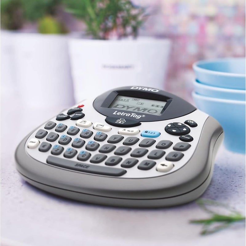 Dymo LetraTag LT-100T Handheld Label Printer, 12mm Max Label Width| Includes Black and White LT Label Tape (12mm) for Home and Office - Image 4