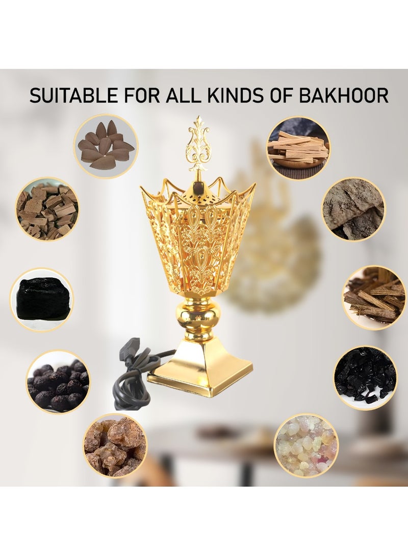 Premium Electric Incense Oud Holder Luxurious design for Home and Office Fragrance - Image 4