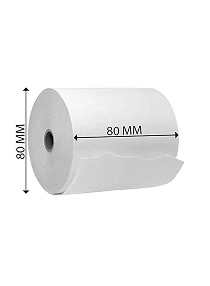 Terabyte ورق لف حراري لإيصالات نقاط البيع 80x80 مم 50 لفة لكل صندوق - Image 2