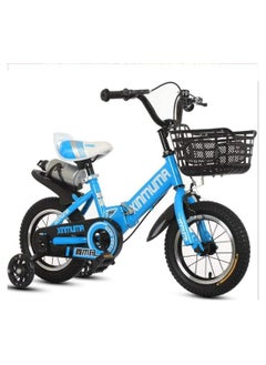 Cool Baby 16 inch Kids Bike with Handbrake and Basket with Training Wheels and Fenders Princess Bike  - Image 1