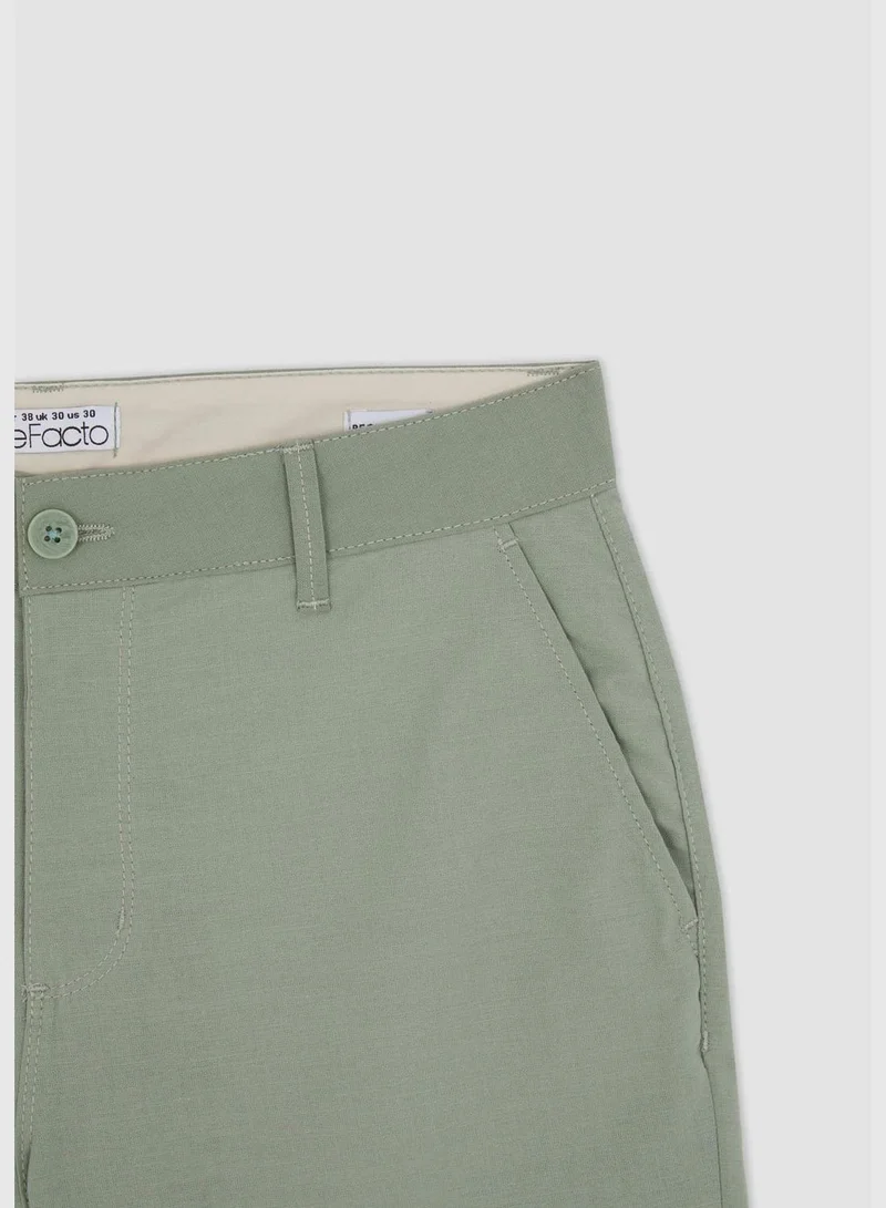 DeFacto Man Regular Fit Woven Woven Short