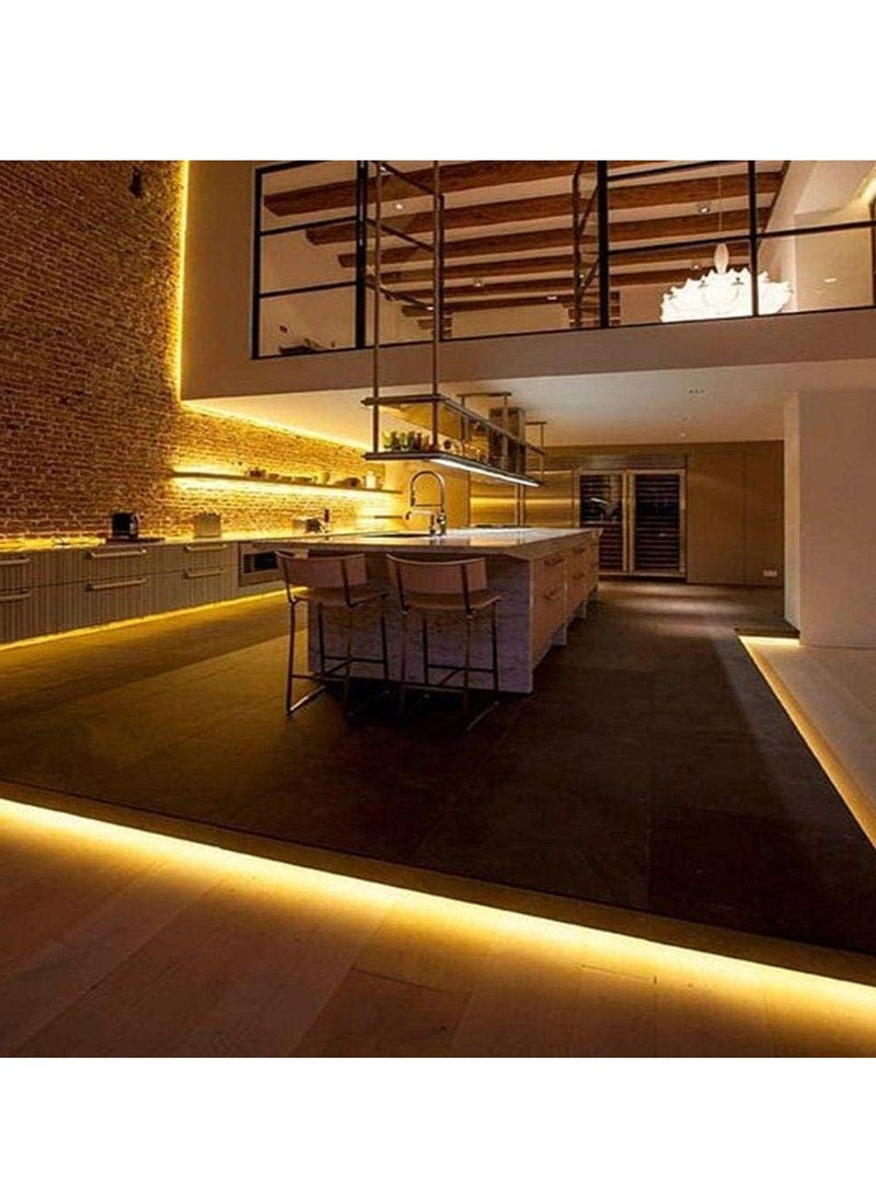 RACO LED Strip Light Plug & Play, 9W AC LED Rope Light Flexible for Indoor & Outdoor Decor Warm White-4000k 2Meter  - Image 3