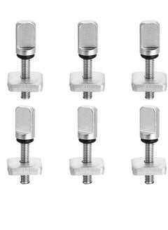 KASTWAVE No Tool Stainless Steel Fin Screw, 6 Pieces Surfing Accessories  Thumb Fin Screw for Men Women Surfboard Surf Longboard Paddleboard and SUP  - Image 1