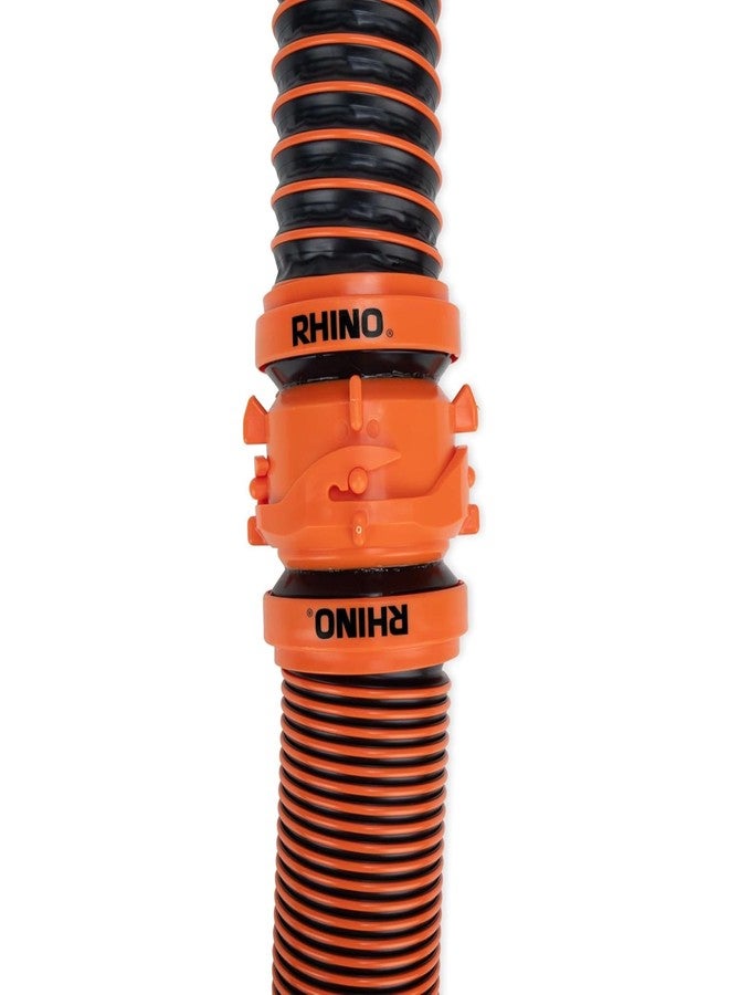Camco RhinoEXTREME 10-Foot Sewer Hose Kit for Camper & RV - Crush Resistant TPE Technology - Pre-Attached Rhino Swivel Fittings for Secure Connection - Heavy Duty (39854) - Image 4