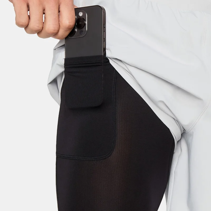 Fabletics Grey THE 7 FUNDAMENTAL SHORT II (LINED) for Men | Best Price UAE