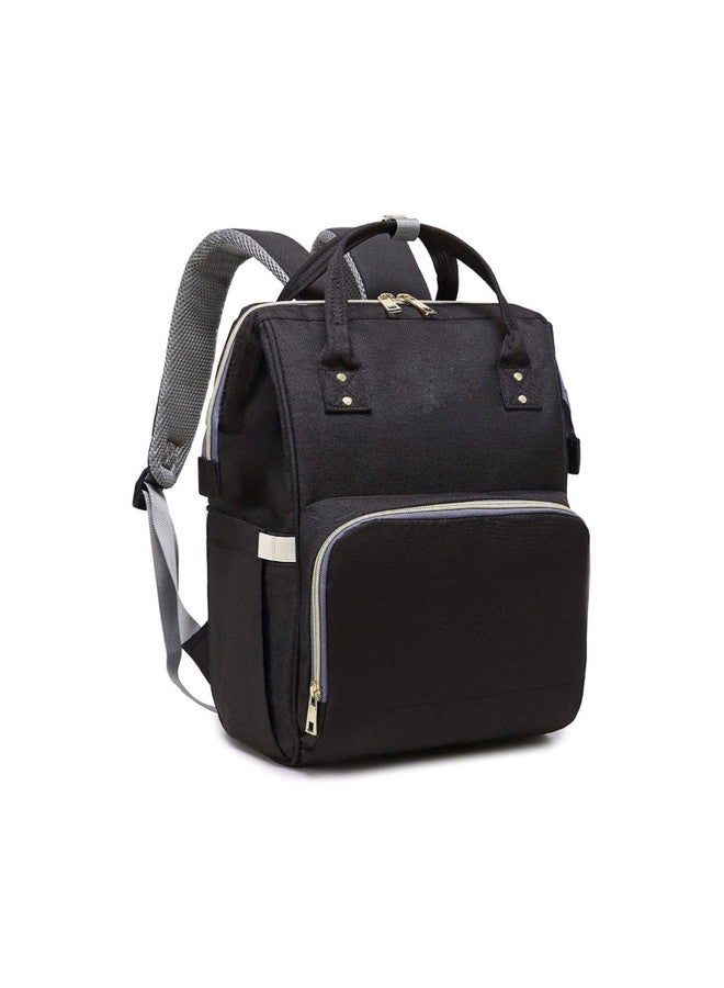 THE MAXIMUS Maximus Stylish Babies Diaper Bags for Mothers - Economical Version|6 Month Warranty (Black) - Image 1