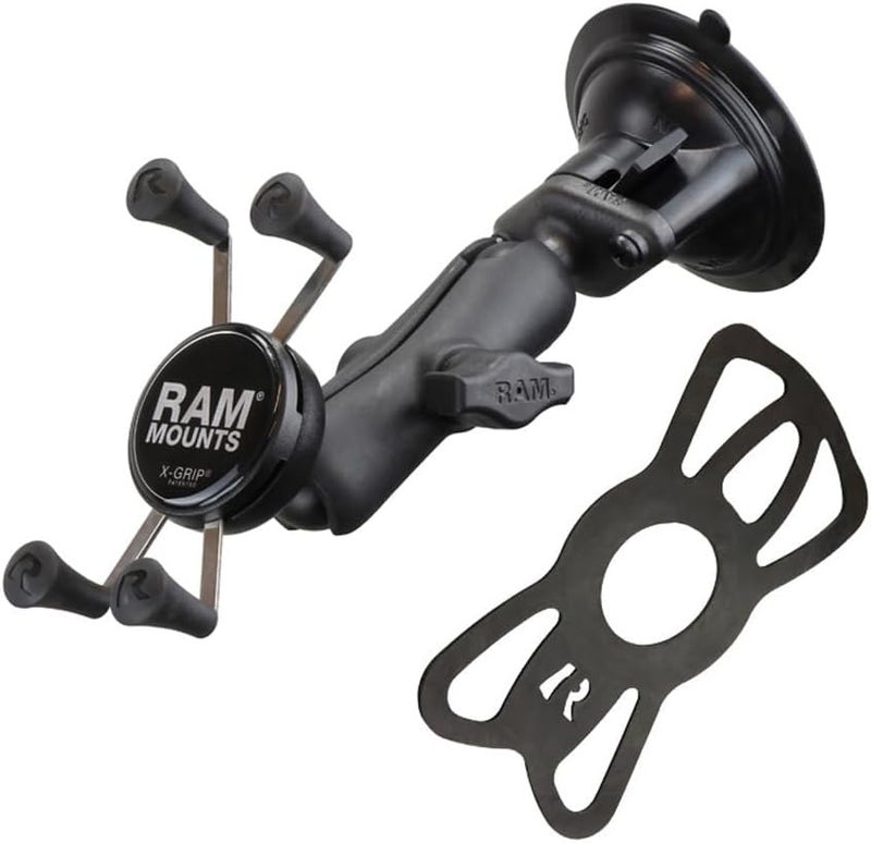 RAM Mounts X-Grip Phone Mount with Twist-Lock Suction Cup for Vehicle Windshields - Image 2