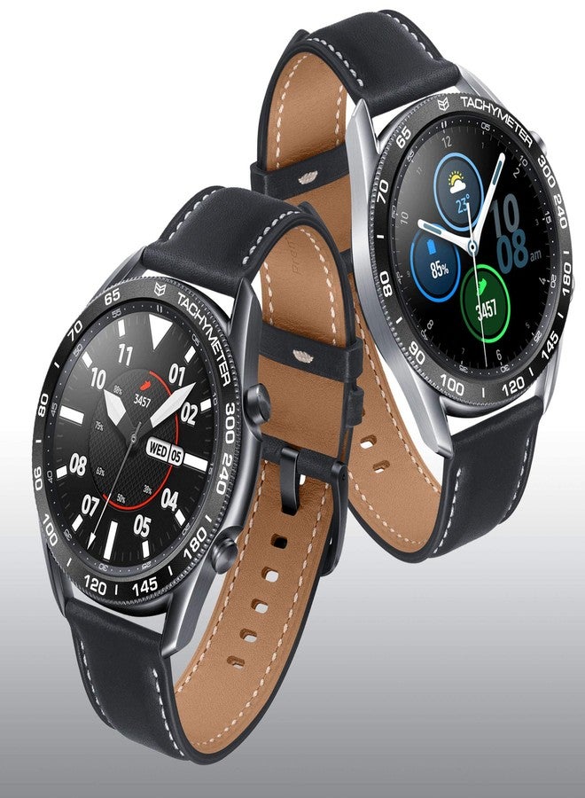 BaiHui Bezels Compatible Galaxy Watch 3 45mm Bezel Ring Adhesive Cover - Aluminum Metal Anti Scratch Protection for Galaxy Watch 3 45mm Accessory - Image 5