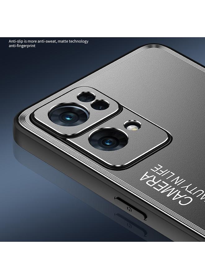 erorex Case For OPPO Reno7 Pro Frosted Metal Phone Case - Image 5