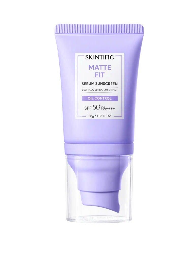 سكينتفيك سيروم واقي من الشمس مات فيت 30 جرام SPF50+ PA++++ حماية من أشعة الشمس فوق البنفسجية بدون تبييض - Image 1