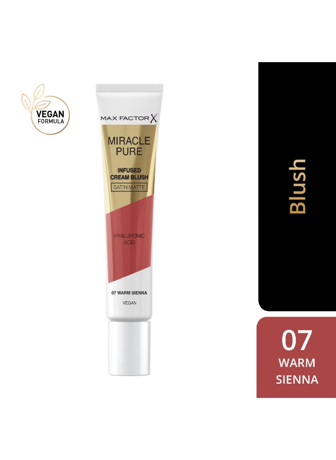 Max Factor - Miracle Pure Cream Infused Blush - Warm Sienna, 15ml - Image 1