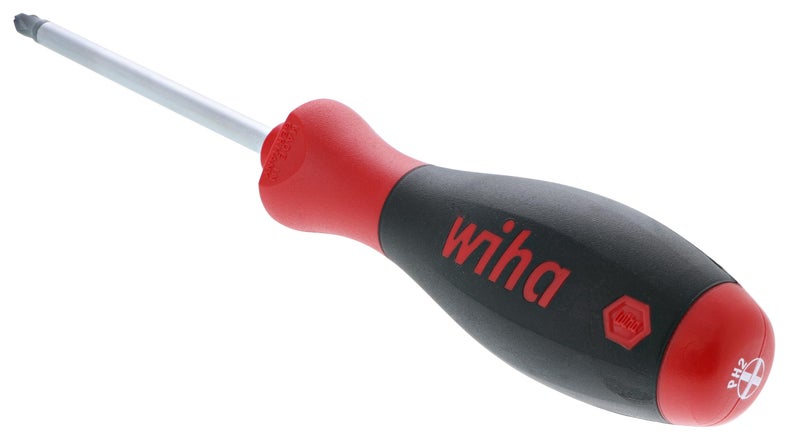 Wiha 31115 Phillips Screwdriver with SoftFinish Handle, 2 x 100mm - Image 2
